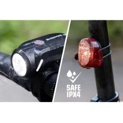 Sigma Kit Déclairage De Vélo AURA 35 / Nugget Set LED à Batterie Noir - Noir -SIGMA Soldes Boutique 16641403 3