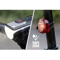 Sigma Kit Déclairage De Vélo AURA 80 / Nugget Set LED à Batterie Noir - Noir -SIGMA Soldes Boutique 16641409 4