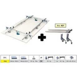 EQUIPEMENT LEVAGE MANIPULATION CARREAUX SIGMA KERA-LIFT 1A4 + CHARIOT KIT 421