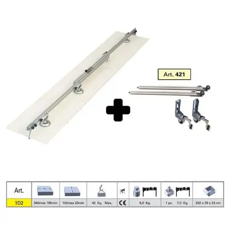 EQUIPEMENT LEVAGE MANIPULATION CARREAUX SIGMA KERA-LIFT 1D2 + CHARIOT KIT 421 1 EQUIPEMENT LEVAGE MANIPULATION CARREAUX SIGMA KERA-LIFT 1D2 + CHARIOT KIT 421