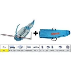 COUPE CARREAUX CARRELAGES SIGMA 3D4 LONGUEUR COUPLE 95 CM + VALISE SIGMA 43D1