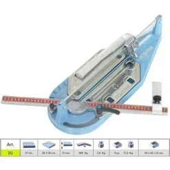COUPE CARREAUX CARRELAGE SIGMA 2G PROFESSIONEL MANUEL LONGUEUR DE COUPE 37 CM