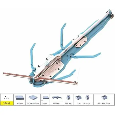 COUPE CARREAUX CARRELAGES INCISION À POUSSER SIGMA 3F4M LONGUER DE COUPE 156 CM 1 COUPE CARREAUX CARRELAGES INCISION À POUSSER SIGMA 3F4M LONGUER DE COUPE 156 CM