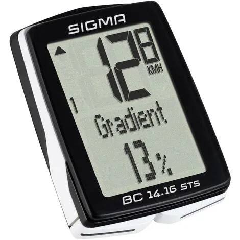 Compteur De Vélo Sans Fil Sigma BC 14.16 ALTI STS Transmission Codée Avec Capteur De Roue S583021 2 Compteur De Vélo Sans Fil Sigma BC 14.16 ALTI STS Transmission Codée Avec Capteur De Roue S583021 – Image 2