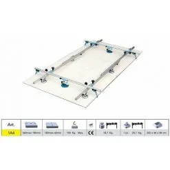 ÉQUIPEMENT AVEC VENTOUSES LEVAGE MANIPULATION CARREAUX SIGMA KERA-LIFT 1A4