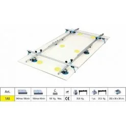 ÉQUIPEMENT AVEC VENTOUSES LEVAGE MANIPULATION CARREAUX SIGMA KERA-LIFT 1A5