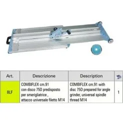 COUPE CARREAUX ÉLETTRIQUE À EAU M14 SIGMA COMBIFLEX 8LF CM 91
