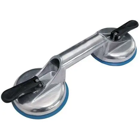 VENTOUSE DOUBLE EN ALUMINIUM SIGMA 51L Ø120 Mm CAPACITÉ MAX 80KG 1 VENTOUSE DOUBLE EN ALUMINIUM SIGMA 51L Ø120 Mm CAPACITÉ MAX 80KG