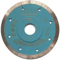 DISQUE DIAMANTŽëE SIGMA 75C POUR COUPE ŽÇ SEC Žÿ115mm TROU 22,2mm ŽëPAISSEUR 1,5mm