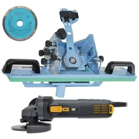 MACHINE CHANFREINAGE SIGMA JOLLY EDGE 37A3D + MEULEUSE D'ANGLE CAT DX37 1 MACHINE CHANFREINAGE SIGMA JOLLY EDGE 37A3D + MEULEUSE D'ANGLE CAT DX37