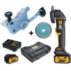 SIGMA 38F11D KERA-FLEX EXT + DISC 75B + MEULEUSE D'ANGLE SANS FILS CAT DX31B