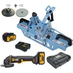 MACHINE CHANFREINAGE SIGMA SIMPLE BEVEL 36A5D + MEULEUSE D'ANGLE CAT DX31B