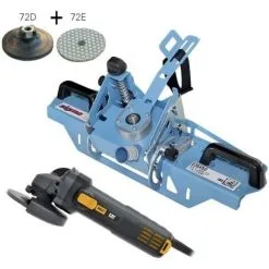 MACHINE CHANFREINAGE SIGMA SIMPLE BEVEL 36A5D + MEULEUSE D'ANGLE CAT DX37