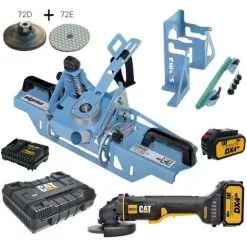 SIGMA SIMPLE BEVEL 36A5D + KIT FIXATION 36C4 + MEULEUSE D'ANGLE CAT DX31B