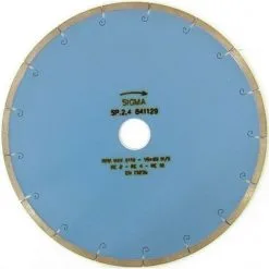 DISQUE DE DIAMANT SIGMA 86C Žÿ230 TROU 30mm EPAISSEUR 2,1 Mm POUR LA COUPE HUMIDE