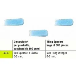 ENTRETOISE DE CARRELAGE COIN SIGMA 40-C 500 PIŽêCES ŽëPAISSEUR Mm 0 - 5