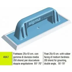 TALOCHON 25X10 Cm SIGMA 48A7 AVEC CAOUTCHOUC POUR LE SCELLEMENT ANGLE DOUBLE 55€- 70€