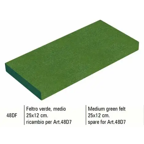 PIŽêCE DE RECHANGE FEUTRE VERT MOYENNE SIGMA 48DF 25X12 Cm POUR SIGMA 48D7 1 PIŽêCE DE RECHANGE FEUTRE VERT MOYENNE SIGMA 48DF 25X12 Cm POUR SIGMA 48D7