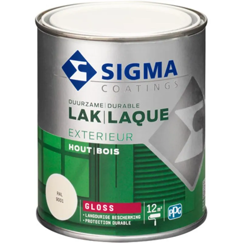 Laque Sigma Blanc Crème Brillant 750ml 1 Laque Sigma Blanc Crème Brillant 750ml