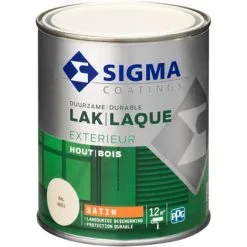 Laque Sigma Blanc Crème Satin 750ml