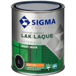 Laque Sigma Bleu Acier Satin 750ml