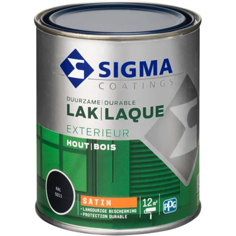 Laque Sigma Bleu Acier Satin 750ml 1 Laque Sigma Bleu Acier Satin 750ml