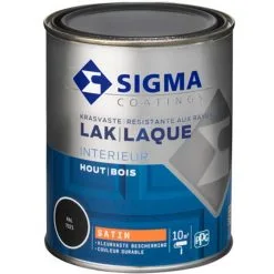 Laque Sigma Gris Noir Satin 750ml