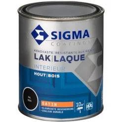 Laque Sigma Noir Satin 750ml