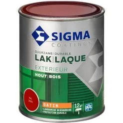 Laque Sigma Rouge Vin Satin 750ml